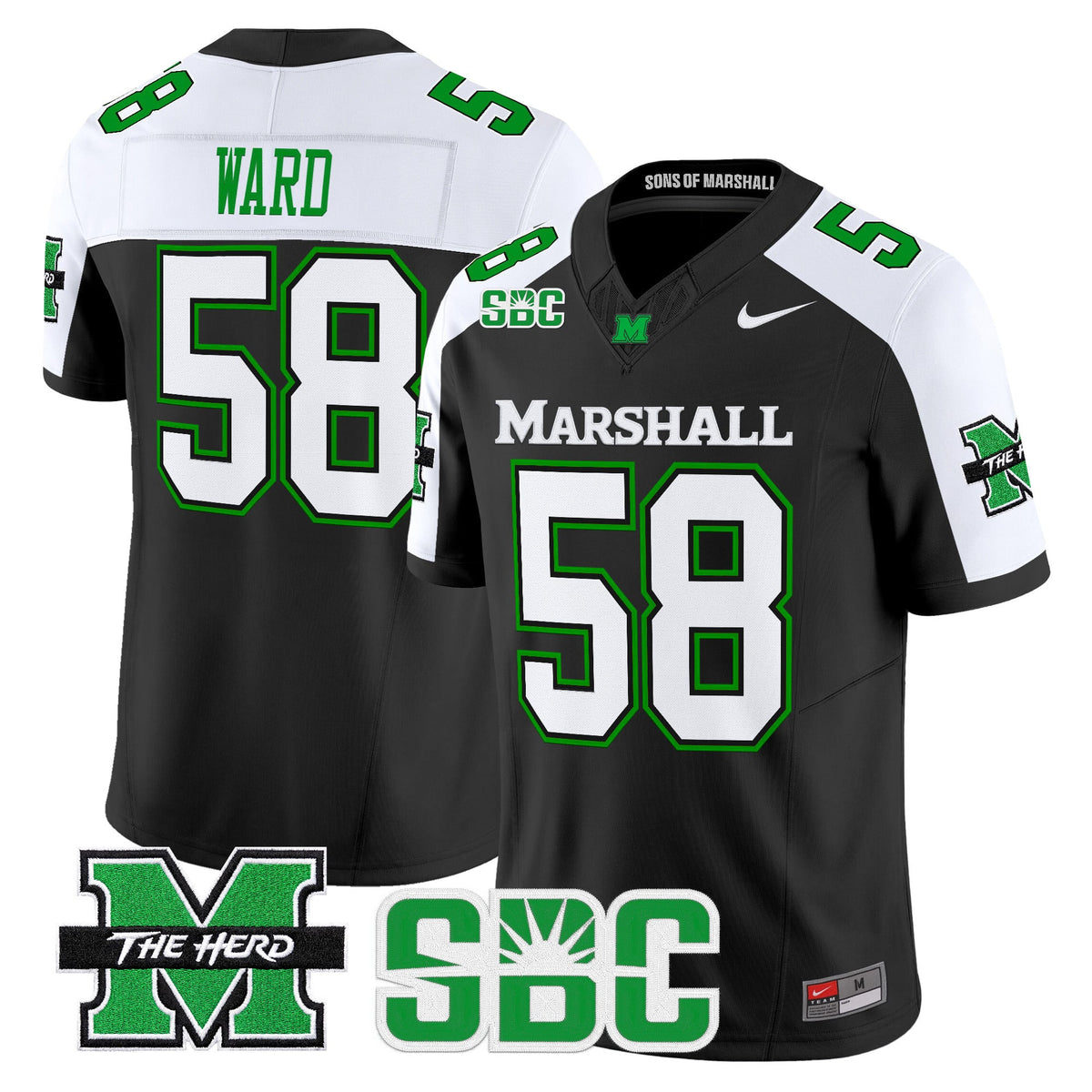  Marshall Thundering Herd 2026 Vapor Limited Jersey - Stitched