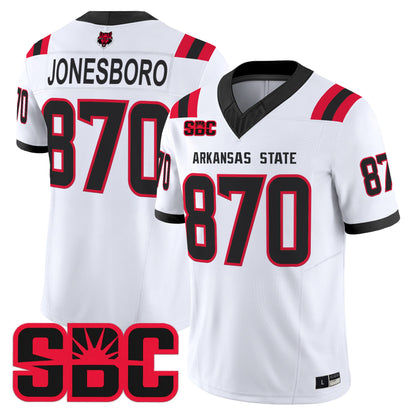 Men's Arkansas State Red Wolves 2026 Vapor Limited Jersey - All Stitched