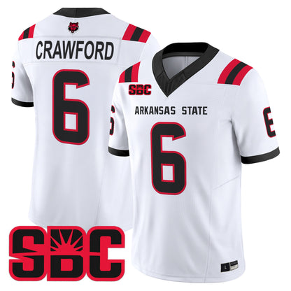 Men's Arkansas State Red Wolves 2026 Vapor Limited Jersey - All Stitched