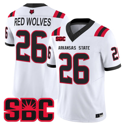 Men's Arkansas State Red Wolves 2026 Vapor Limited Jersey - All Stitched