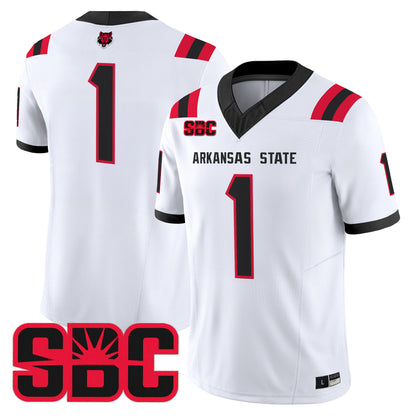 Men's Arkansas State Red Wolves 2026 Vapor Limited Jersey - All Stitched