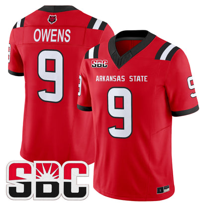 Men's Arkansas State Red Wolves 2026 Vapor Limited Jersey - All Stitched