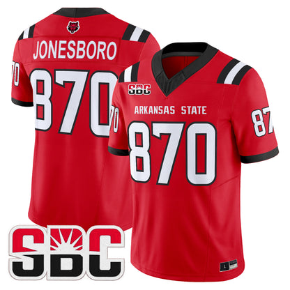 Men's Arkansas State Red Wolves 2026 Vapor Limited Jersey - All Stitched