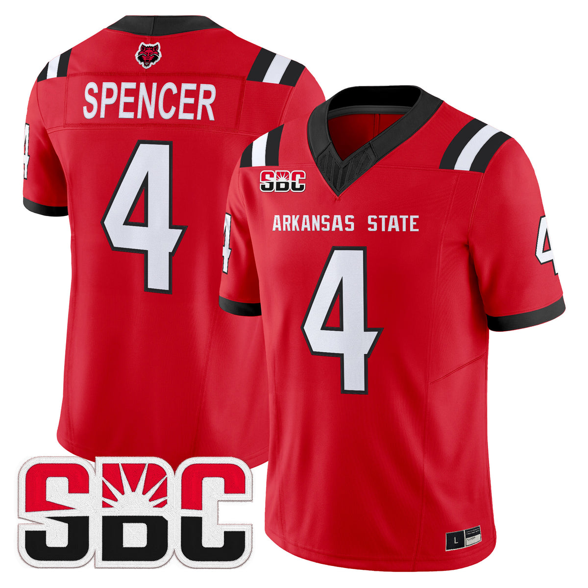 Men's Arkansas State Red Wolves 2026 Vapor Limited Jersey - All Stitched