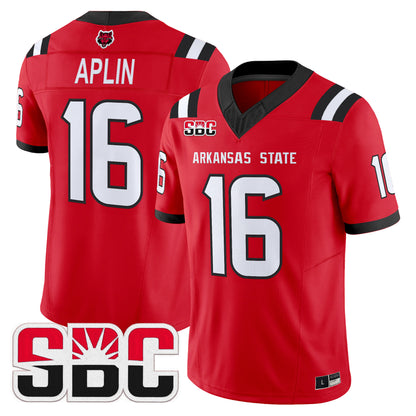 Men's Arkansas State Red Wolves 2026 Vapor Limited Jersey - All Stitched