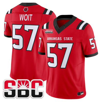 Men's Arkansas State Red Wolves 2026 Vapor Limited Jersey - All Stitched
