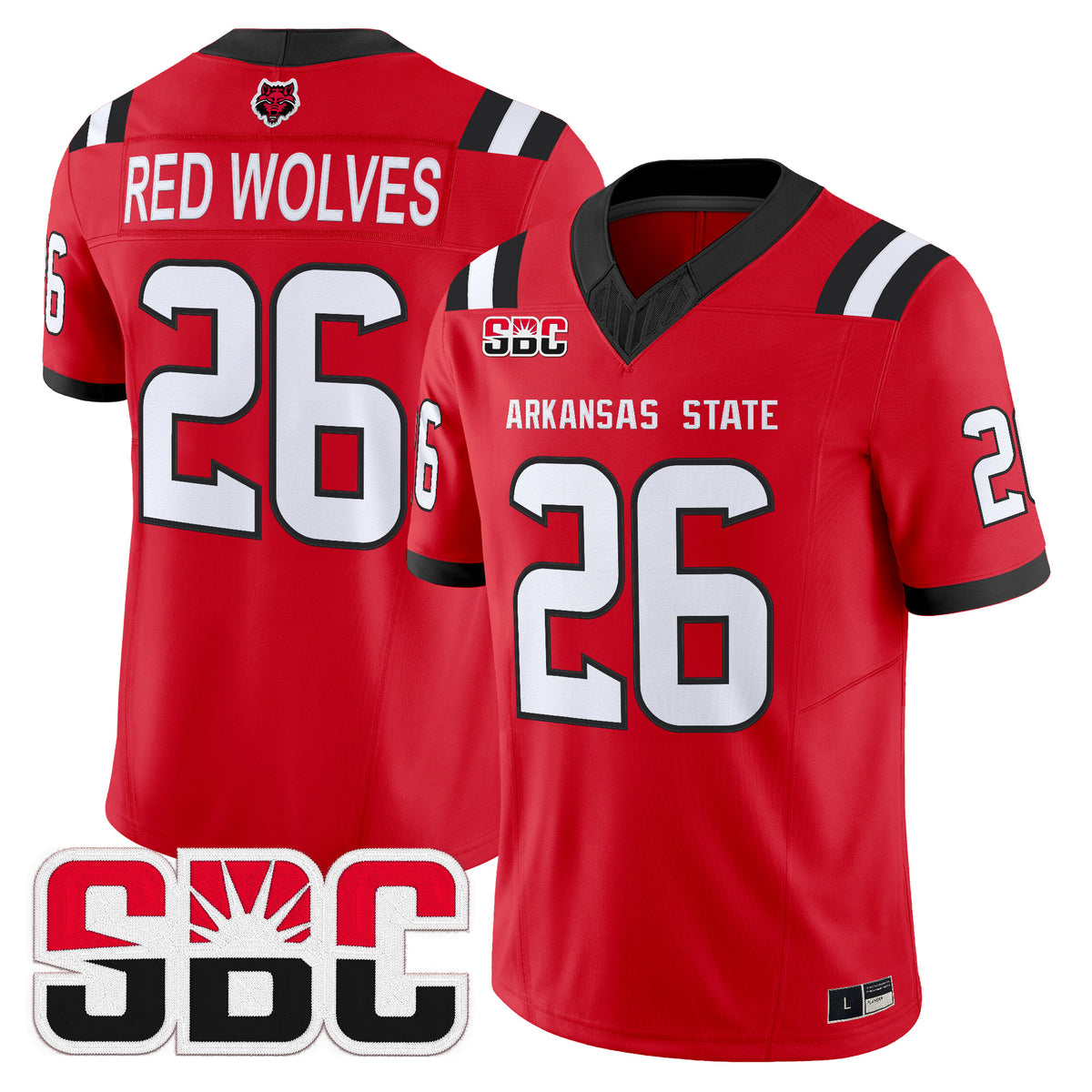 Men's Arkansas State Red Wolves 2026 Vapor Limited Jersey - All Stitched