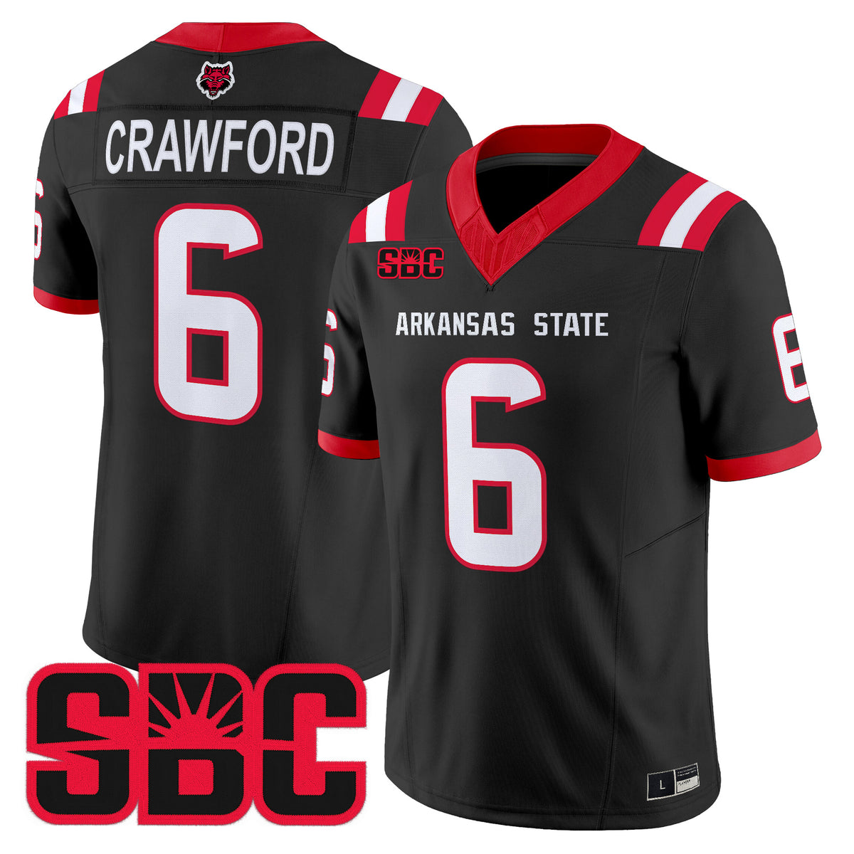 Men's Arkansas State Red Wolves 2026 Vapor Limited Jersey - All Stitched