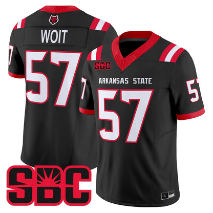 Men's Arkansas State Red Wolves 2026 Vapor Limited Jersey - All Stitched