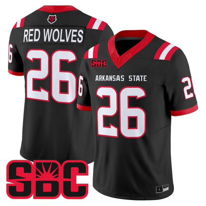 Men's Arkansas State Red Wolves 2026 Vapor Limited Jersey - All Stitched