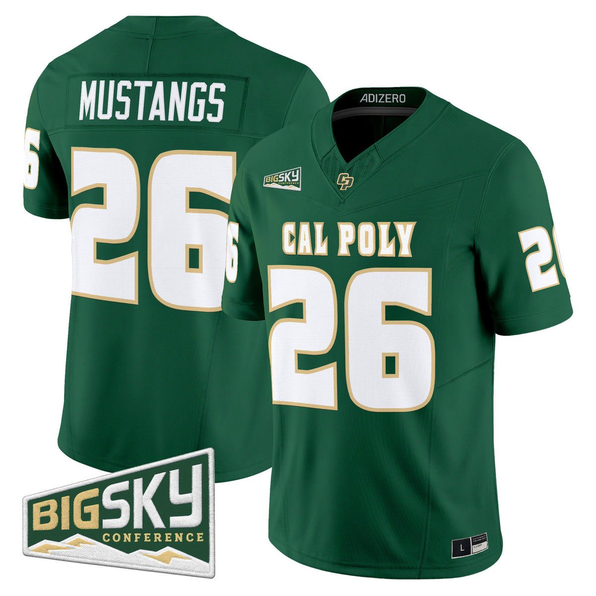 Men's Cal Poly Mustangs 2026 Vapor Limited Jersey - All Stitched