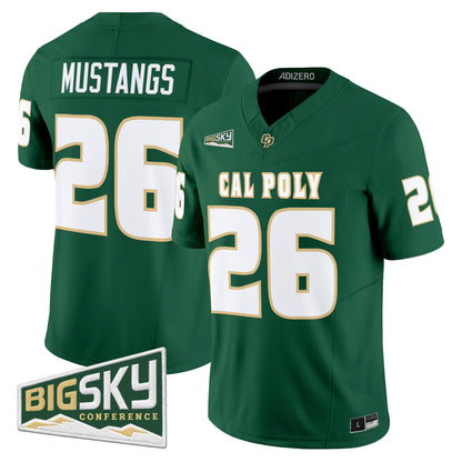 Men's Cal Poly Mustangs 2026 Vapor Limited Jersey - All Stitched