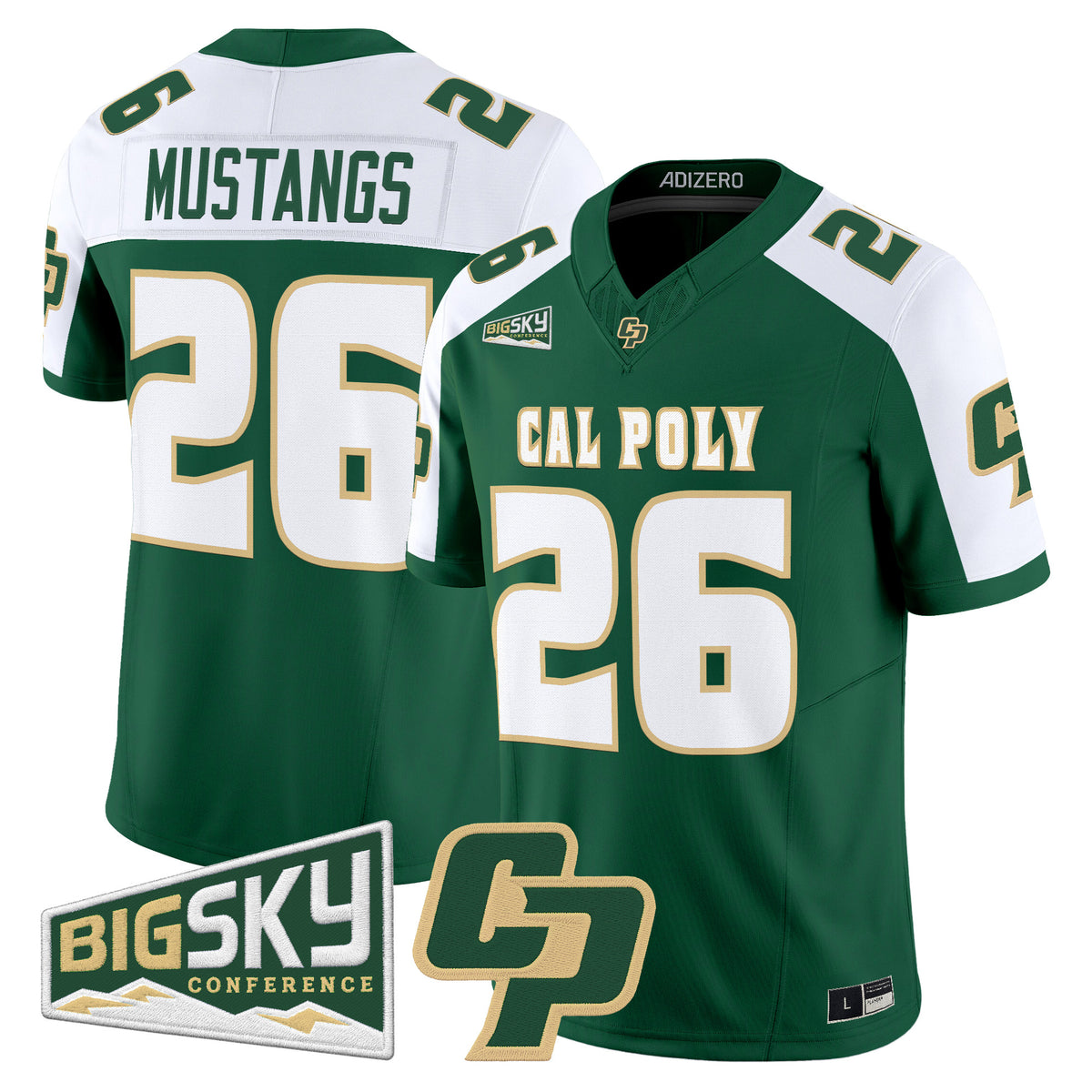 Men's Cal Poly Mustangs 2026 Vapor Limited Jersey - All Stitched