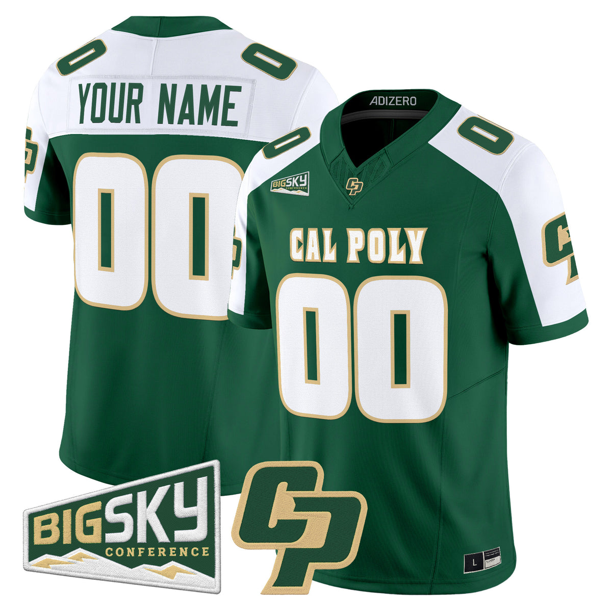 Cal Poly Mustangs 2026 Vapor Limited Custom Jersey - All Stitched