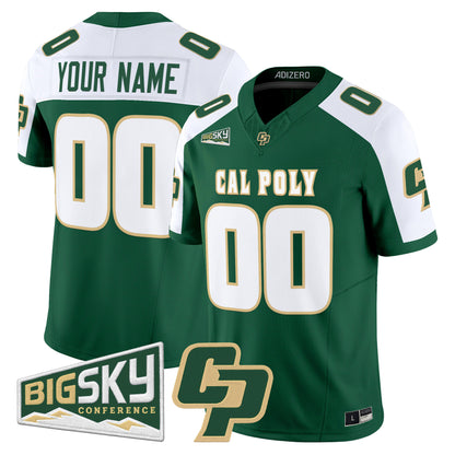 Cal Poly Mustangs 2026 Vapor Limited Custom Jersey - All Stitched