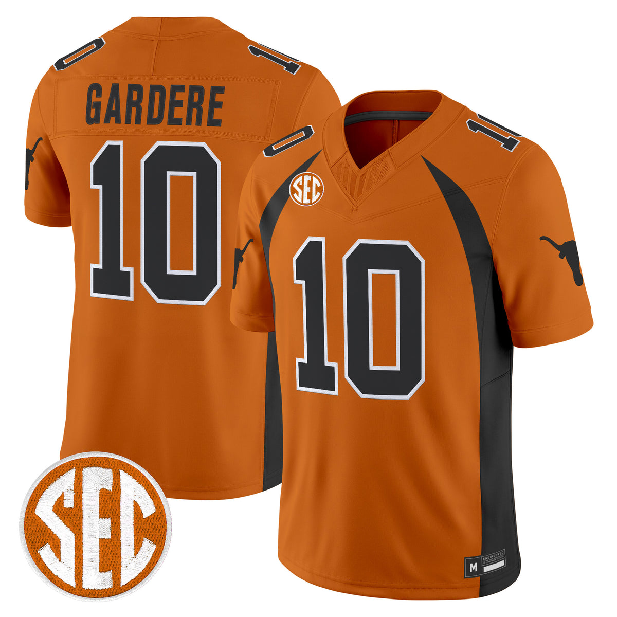 Texas Longhorns 1990 Throwback Vapor Limited Jersey - All Stitched