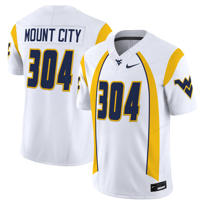 Men's West Virginia Mountaineers Throwback Vapor Limited Jersey - All Stitched