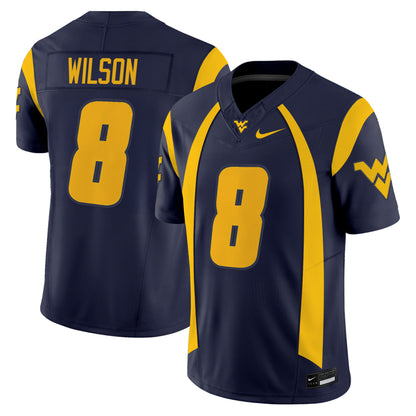 Men's West Virginia Mountaineers Throwback Vapor Limited Jersey - All Stitched