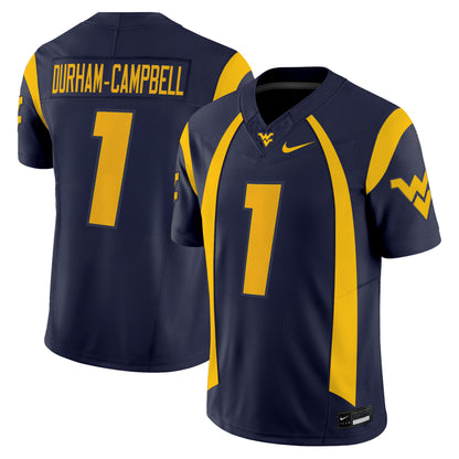 Men's West Virginia Mountaineers Throwback Vapor Limited Jersey - All Stitched