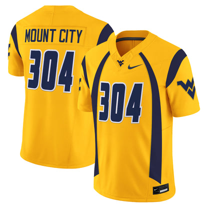 Men's West Virginia Mountaineers Throwback Vapor Limited Jersey - All Stitched