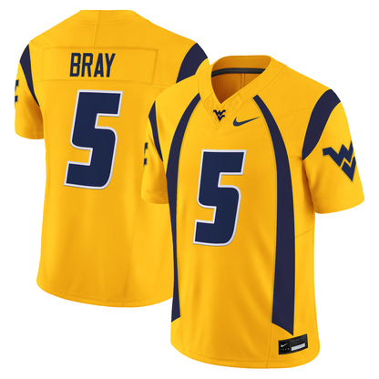 Men's West Virginia Mountaineers Throwback Vapor Limited Jersey - All Stitched