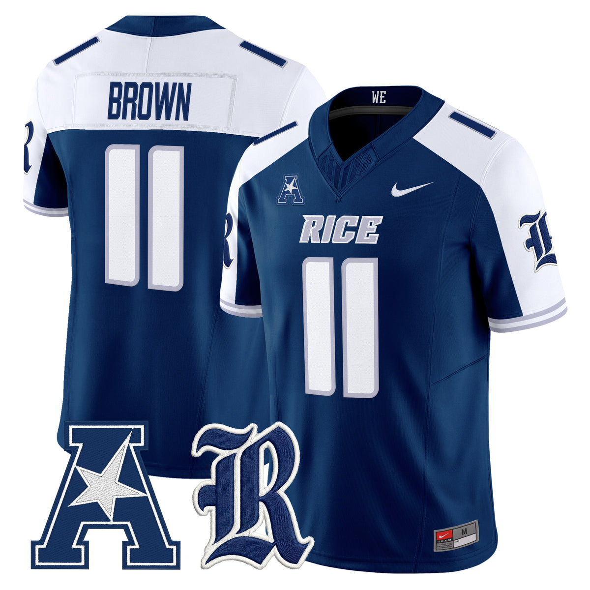 Men's Rice Owls 2026 Vapor Limited Jersey - All Stitched