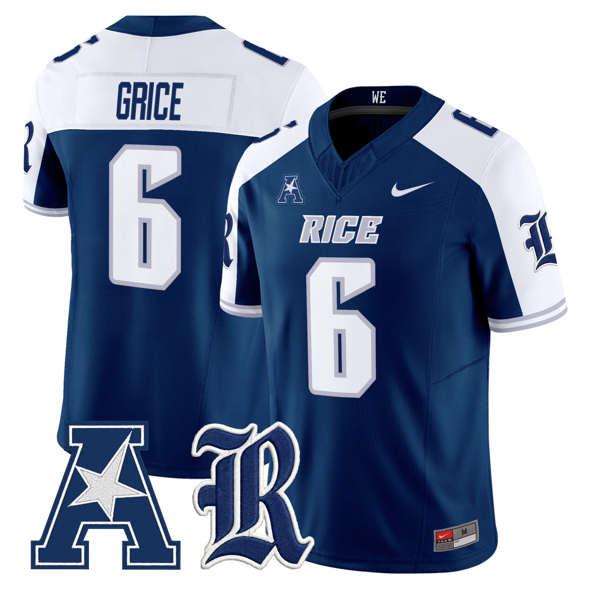 Men's Rice Owls 2026 Vapor Limited Jersey - All Stitched