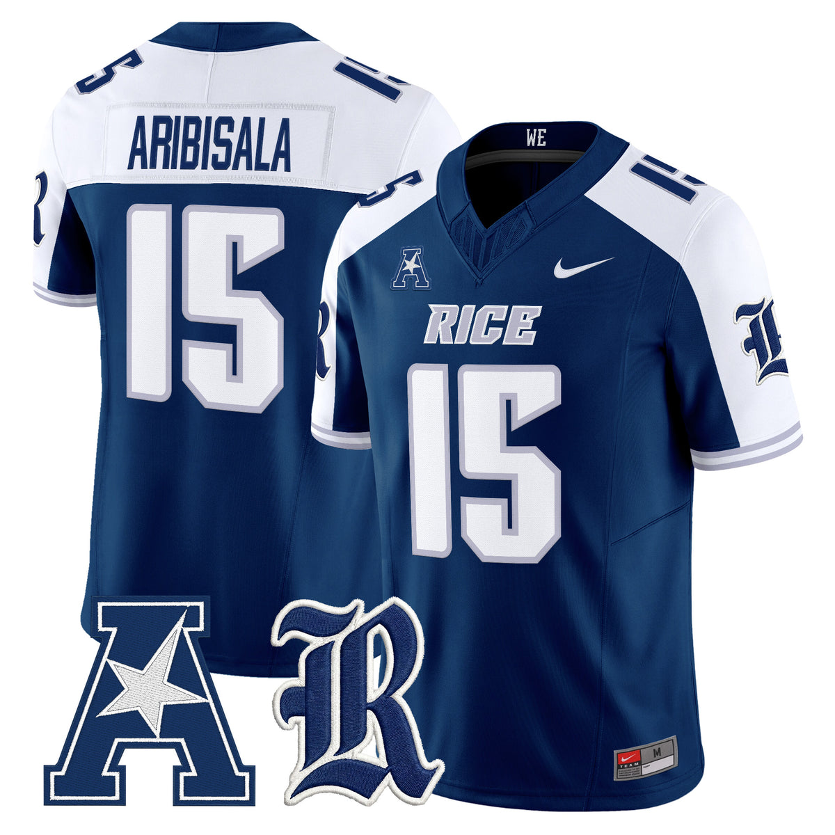 Men's Rice Owls 2026 Vapor Limited Jersey - All Stitched