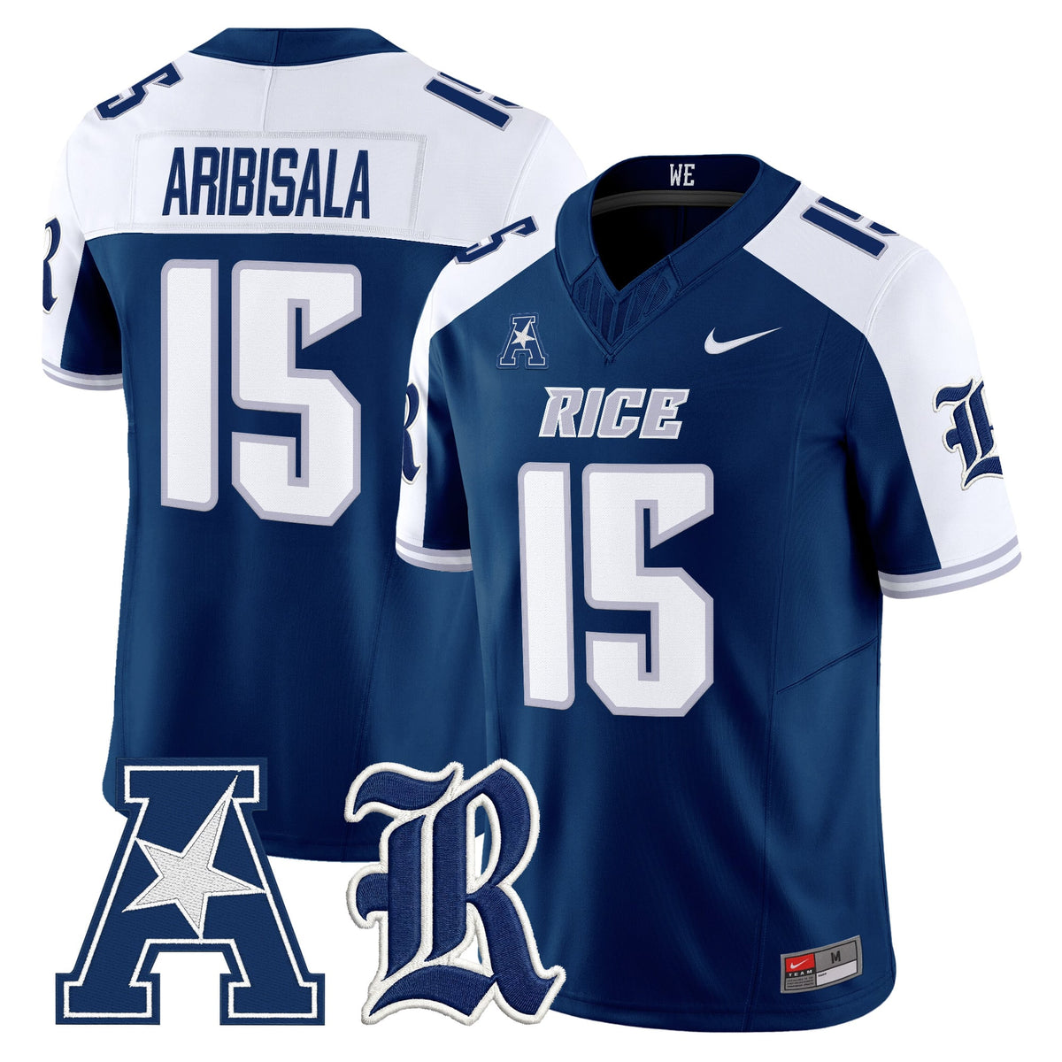  Rice Owls 2026 Vapor Limited Jersey -Stitched