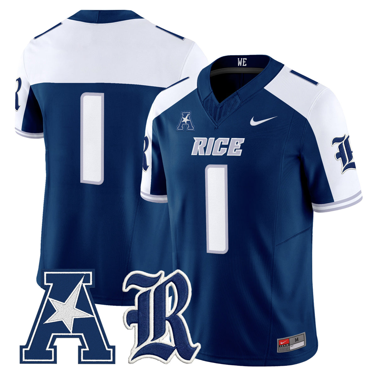 Men's Rice Owls 2026 Vapor Limited Jersey - All Stitched