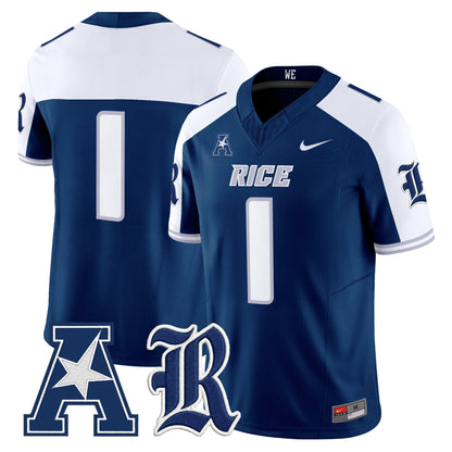  Rice Owls 2026 Vapor Limited Jersey -Stitched