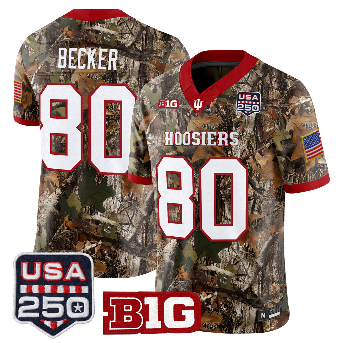 Men's Indiana Hoosiers 2026 Salute to Service Vapor Limited Jersey - Stitched