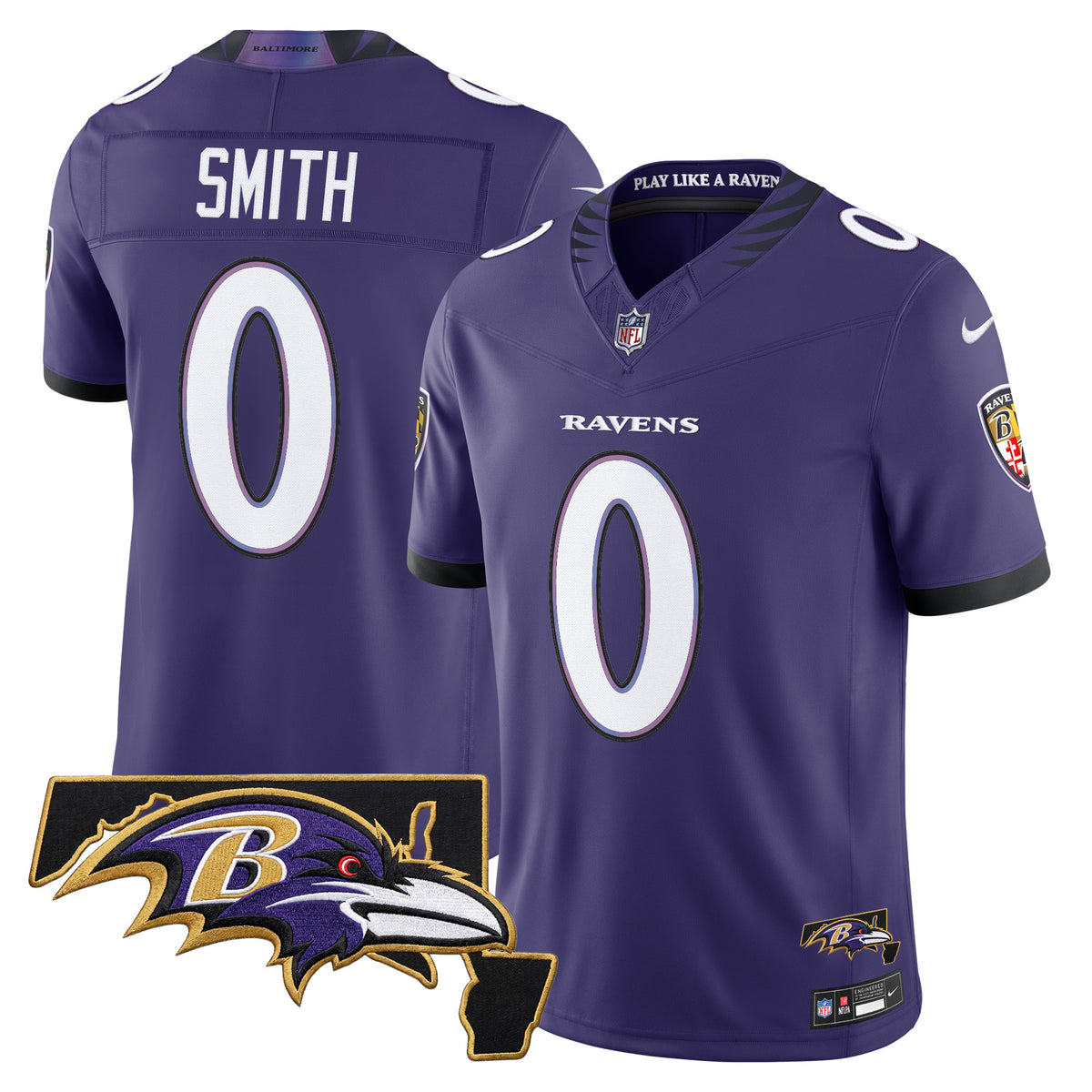 Men's Baltimore Ravens 2026 Vapor Limited Jersey V2 - All Stitched
