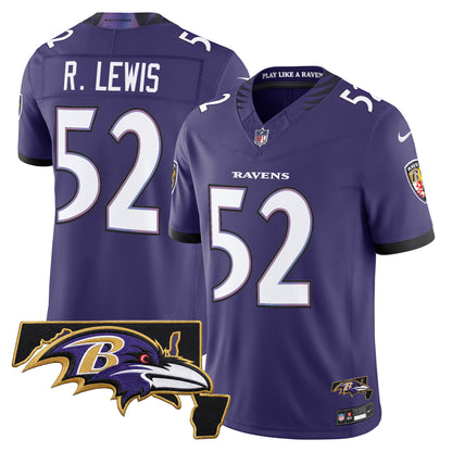 Men's Baltimore Ravens 2026 Vapor Limited Jersey V2 - All Stitched