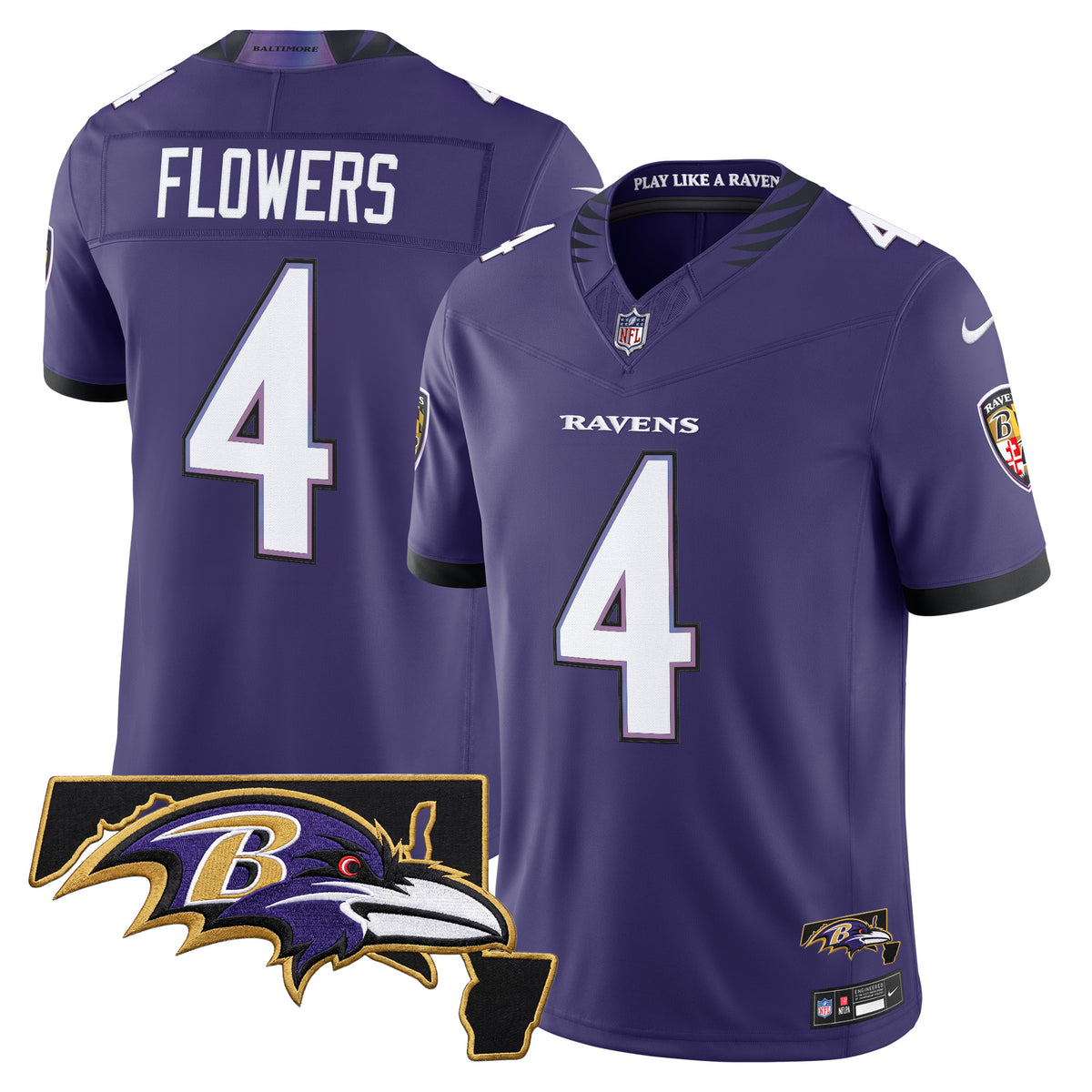 Men's Baltimore Ravens 2026 Vapor Limited Jersey V2 - All Stitched