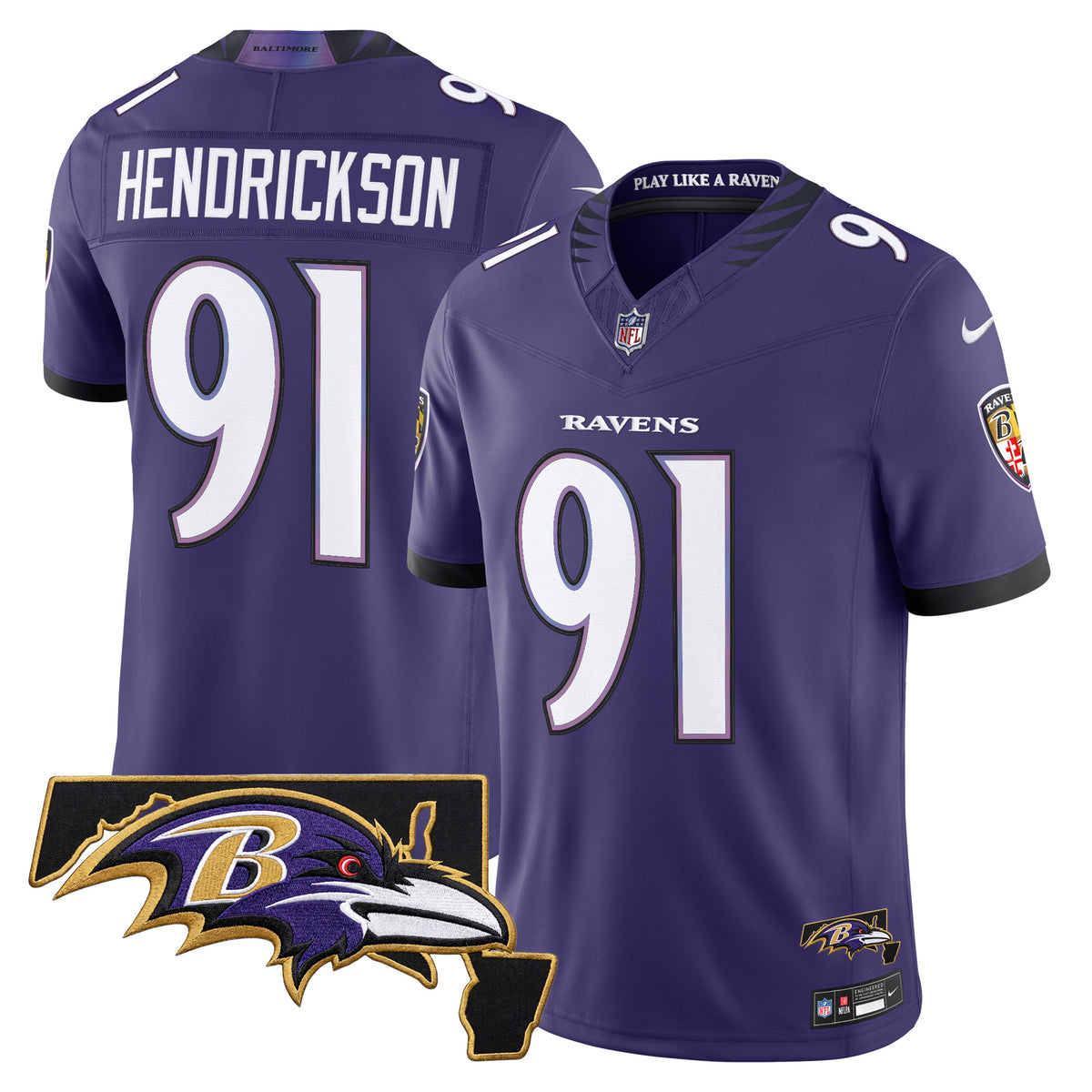 Men's Baltimore Ravens 2026 Vapor Limited Jersey V2 - All Stitched