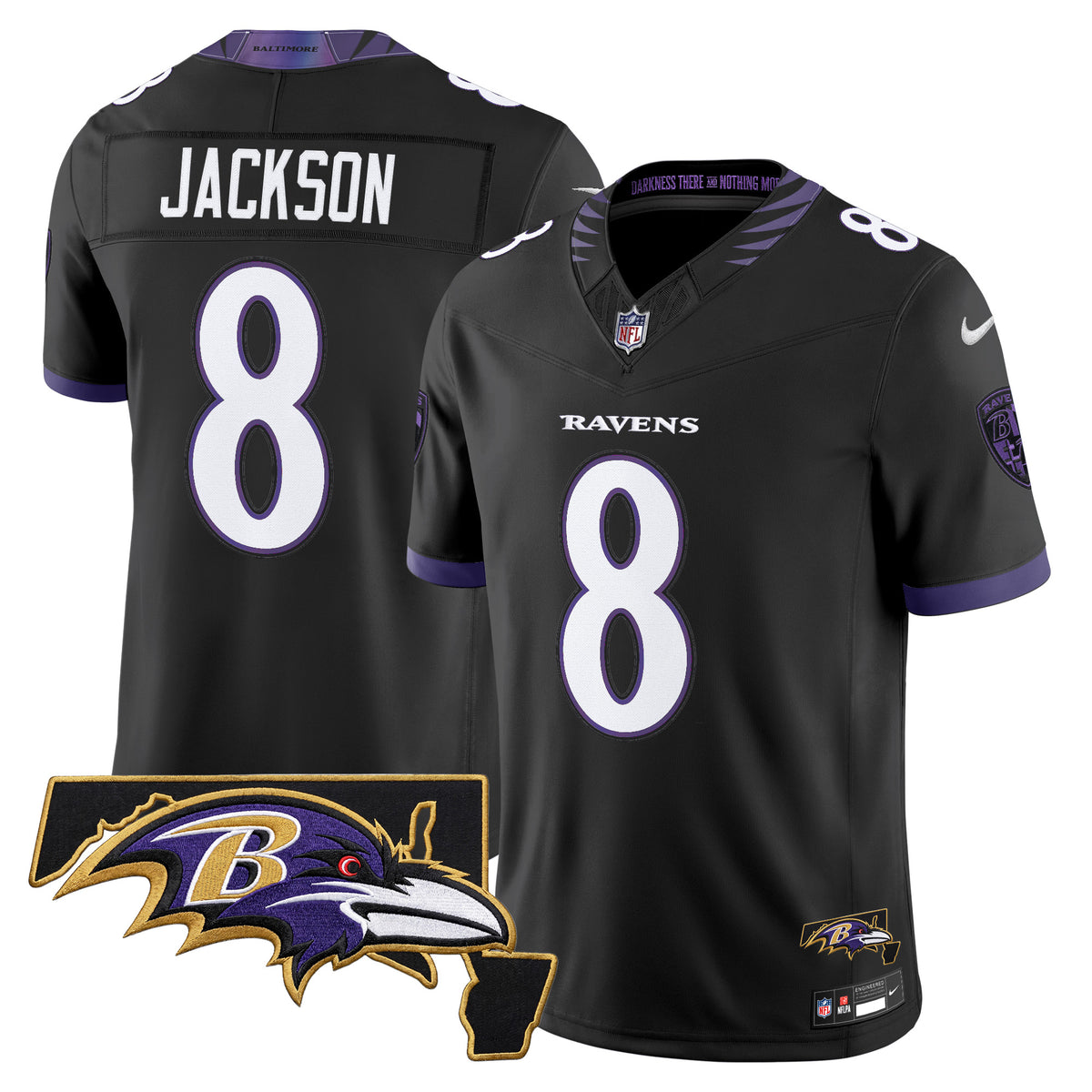 Men's Baltimore Ravens 2026 Vapor Limited Jersey V2 - All Stitched