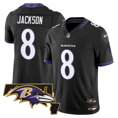 Men's Baltimore Ravens 2026 Vapor Limited Jersey V2 - All Stitched