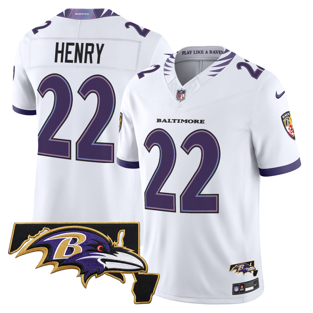 Men's Baltimore Ravens 2026 Vapor Limited Jersey V2 - All Stitched