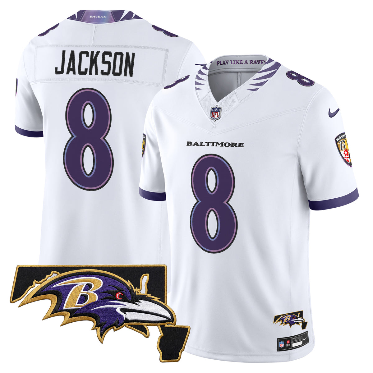 Men's Baltimore Ravens 2026 Vapor Limited Jersey V2 - All Stitched