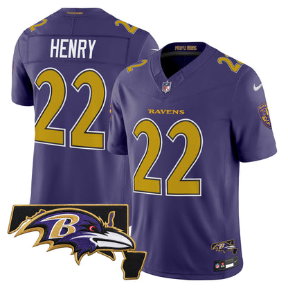 Men's Baltimore Ravens 2026 Vapor Limited Jersey V2 - All Stitched