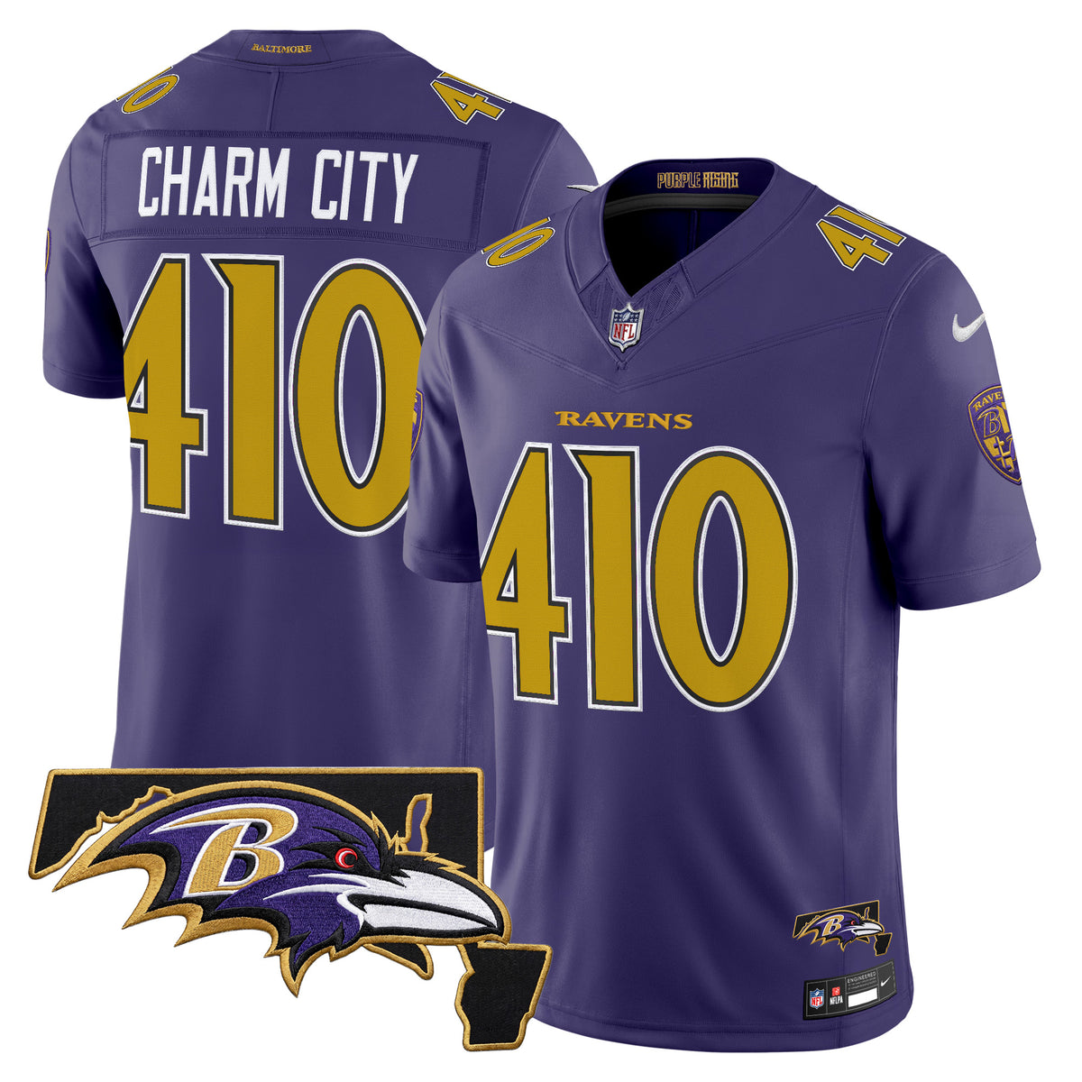Men's Baltimore Ravens 2026 Vapor Limited Jersey V2 - All Stitched