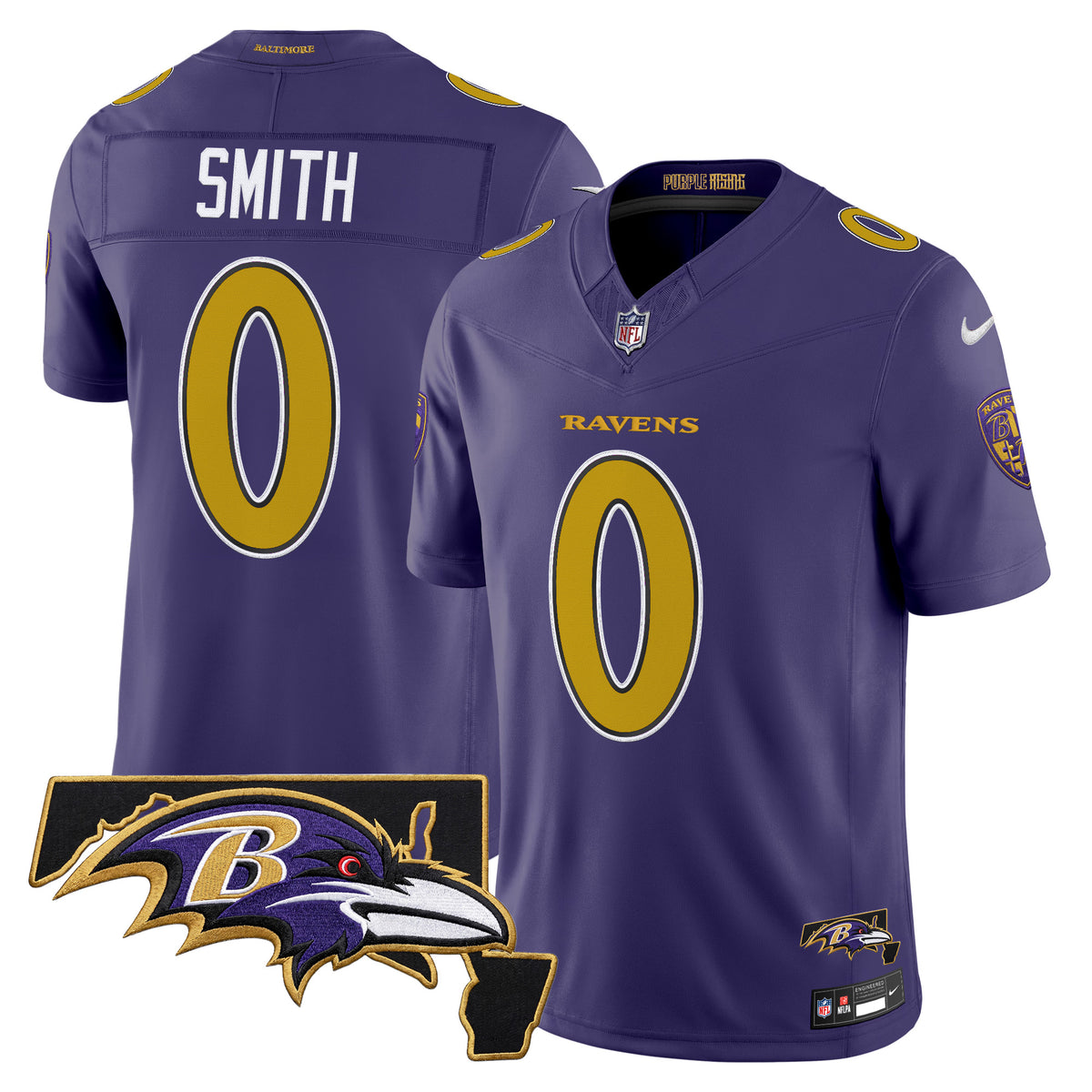 Men's Baltimore Ravens 2026 Vapor Limited Jersey V2 - All Stitched