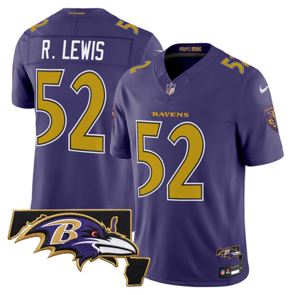 Men's Baltimore Ravens 2026 Vapor Limited Jersey V2 - All Stitched