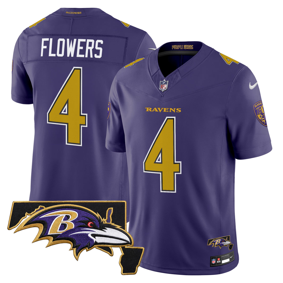Men's Baltimore Ravens 2026 Vapor Limited Jersey V2 - All Stitched