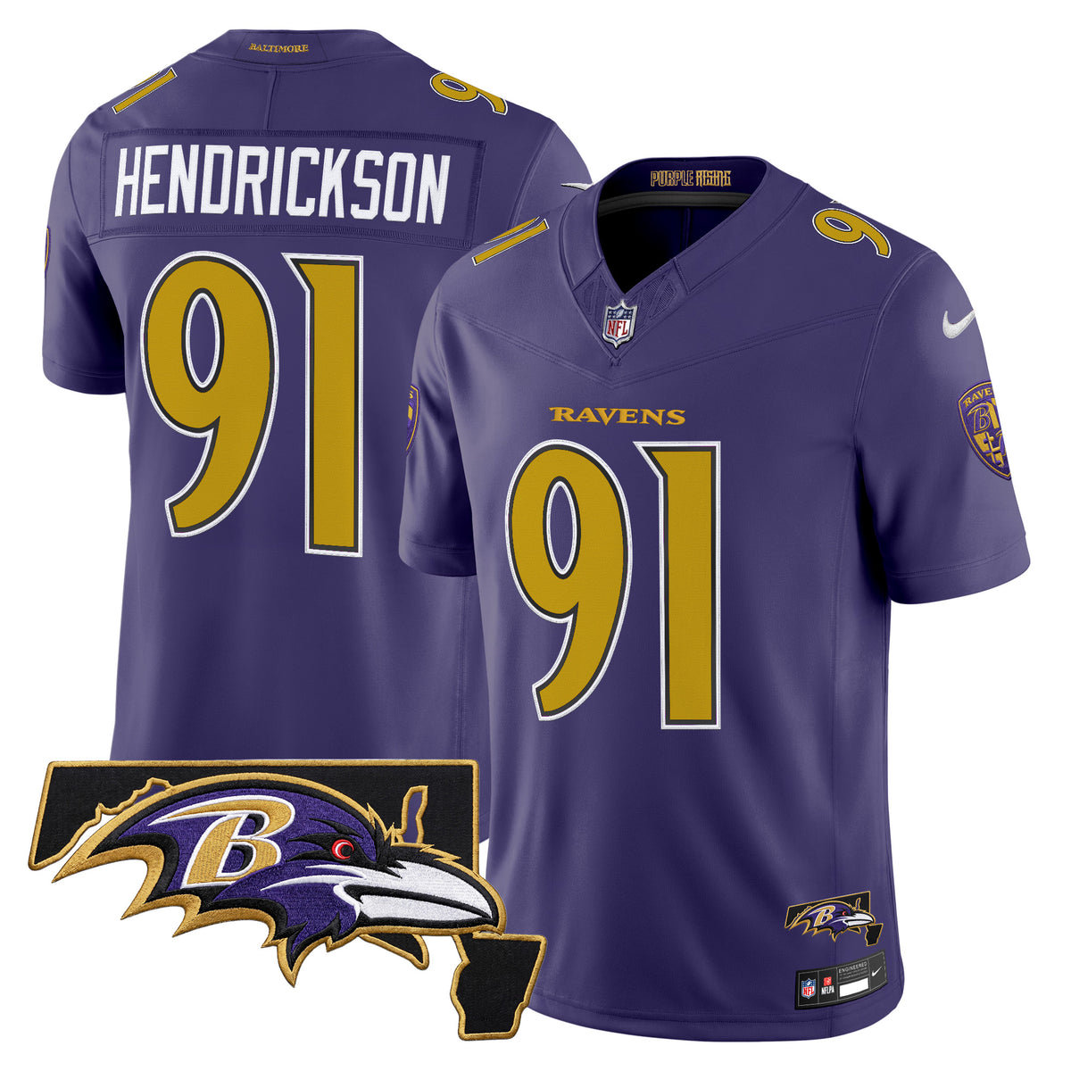 Men's Baltimore Ravens 2026 Vapor Limited Jersey V2 - All Stitched