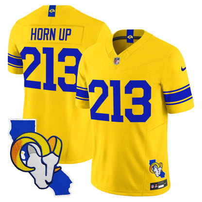 Men's Los Angeles Rams 2026 Alternate Vapor Limited Jersey - California Map - All Stitched