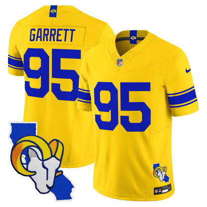 Men's Los Angeles Rams 2026 Alternate Vapor Limited Jersey - California Map - All Stitched