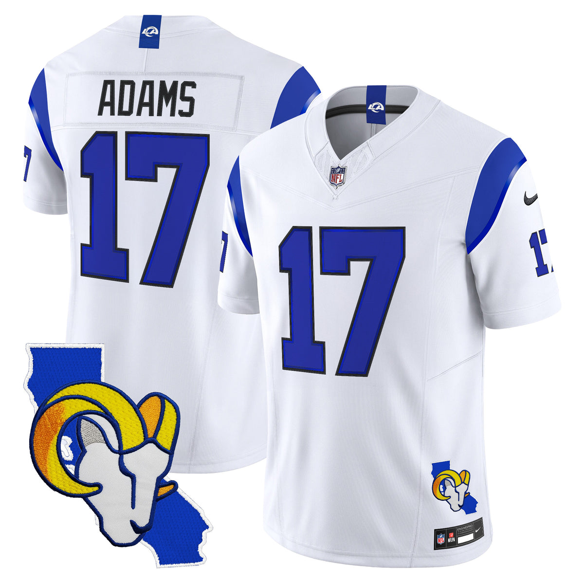 Men's Los Angeles Rams 2026 Alternate Vapor Limited Jersey - California Map - All Stitched