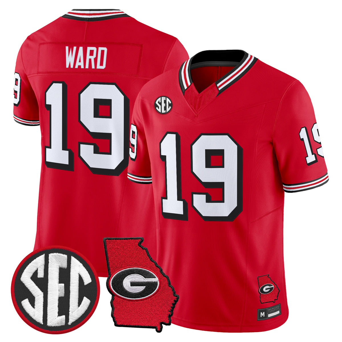 Georgia Bulldogs 1995 Throwback Vapor Limited Jersey - All Stitched